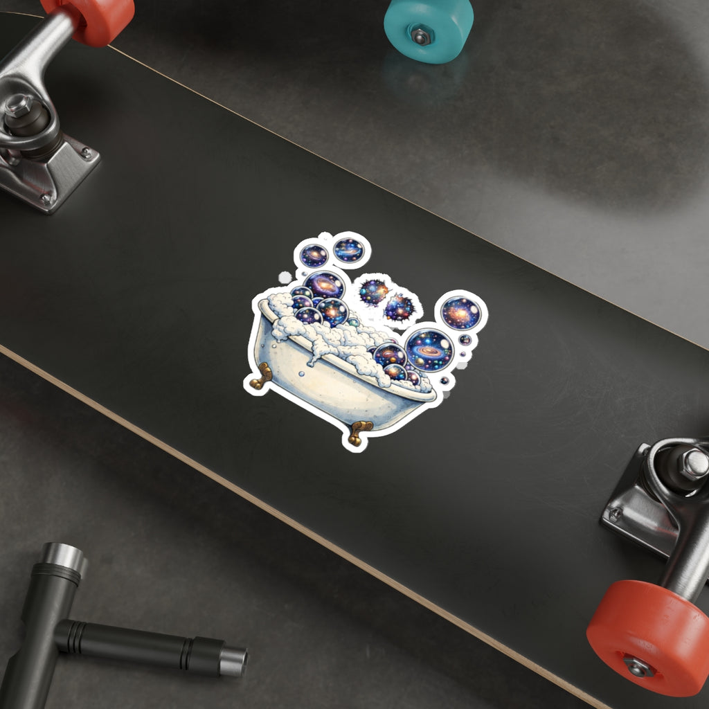 Bubble Multiverse Graphic Die-Cut Sticker