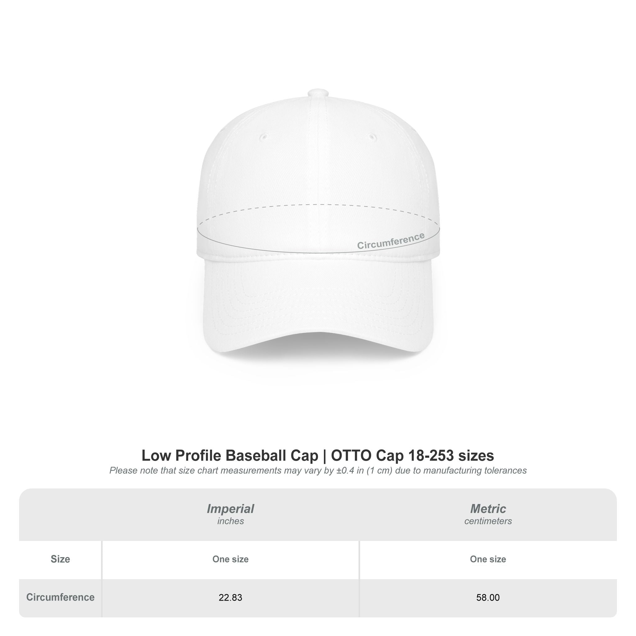 Low Profile Baseball Cap —  “GET INITIATED” Embroidered Hat