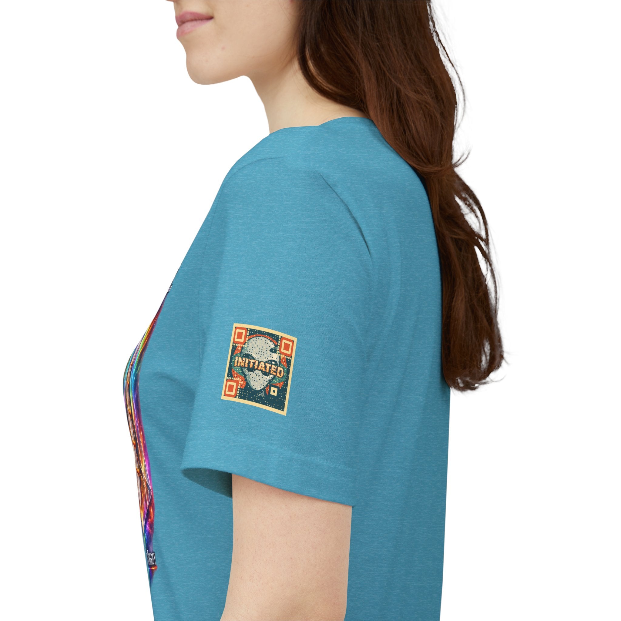 Women's B.P.E. Big Pyramid Energy Prism Tee — Women's Prism Pyramid Graphic T-Shirt