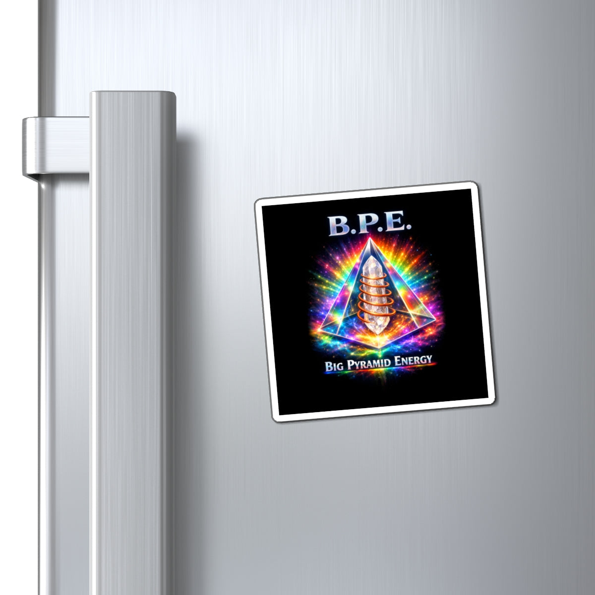 B.P.E. (Big Pyramid Energy) — Graphic Die-Cut Sticker