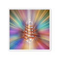 Rainbow Crystal Energy Die-Cut Fridge Magnet