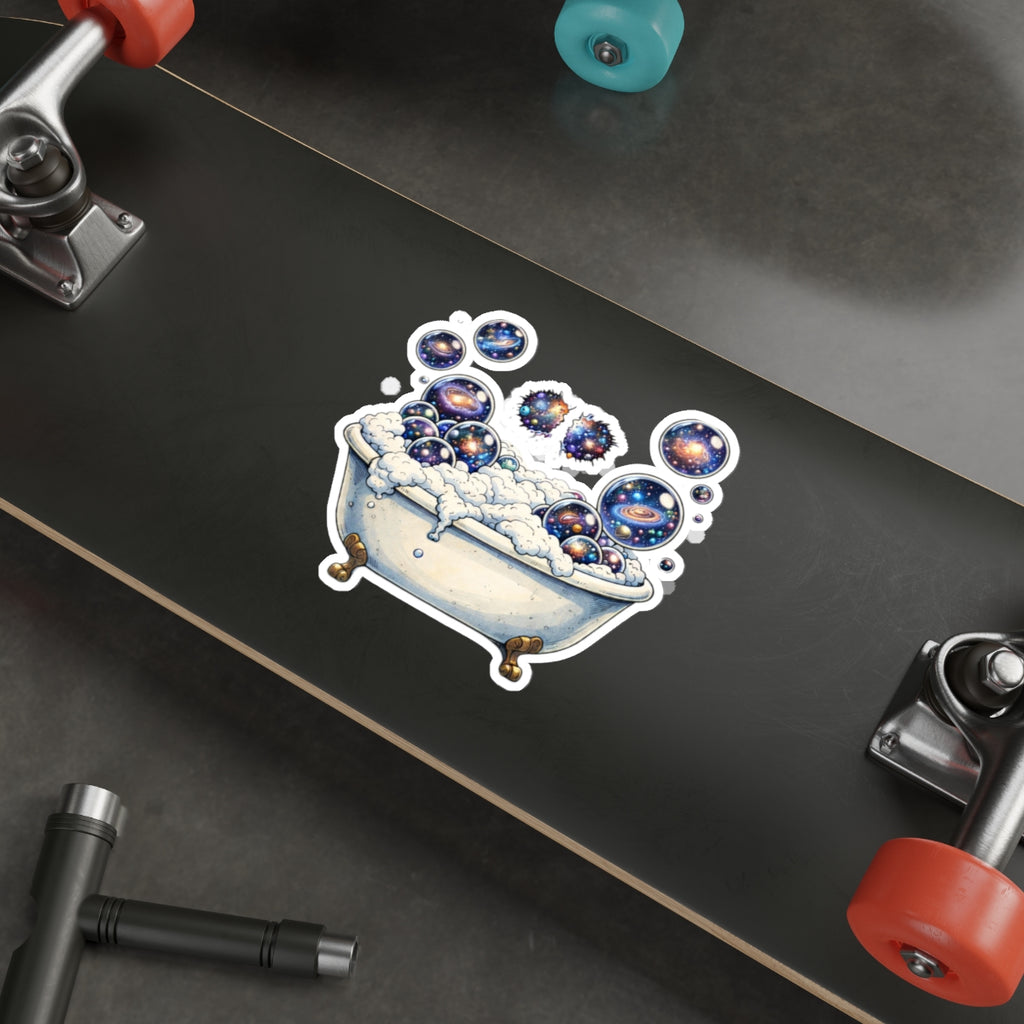 Bubble Multiverse Graphic Die-Cut Sticker