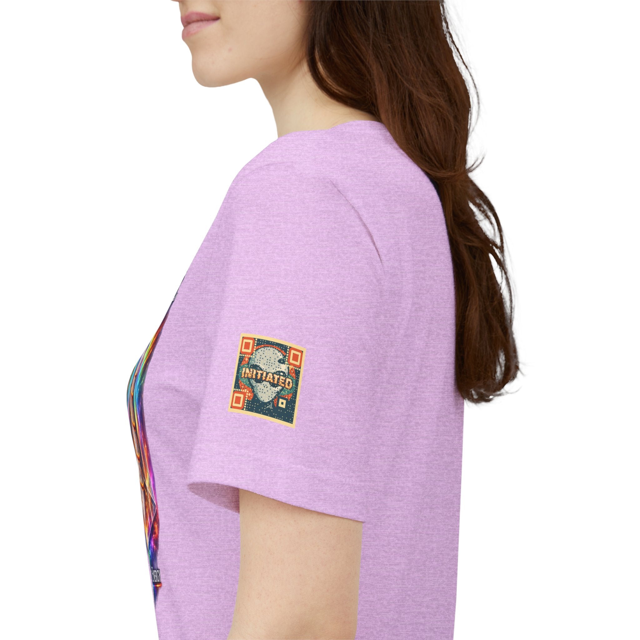 Women's B.P.E. Big Pyramid Energy Prism Tee — Women's Prism Pyramid Graphic T-Shirt