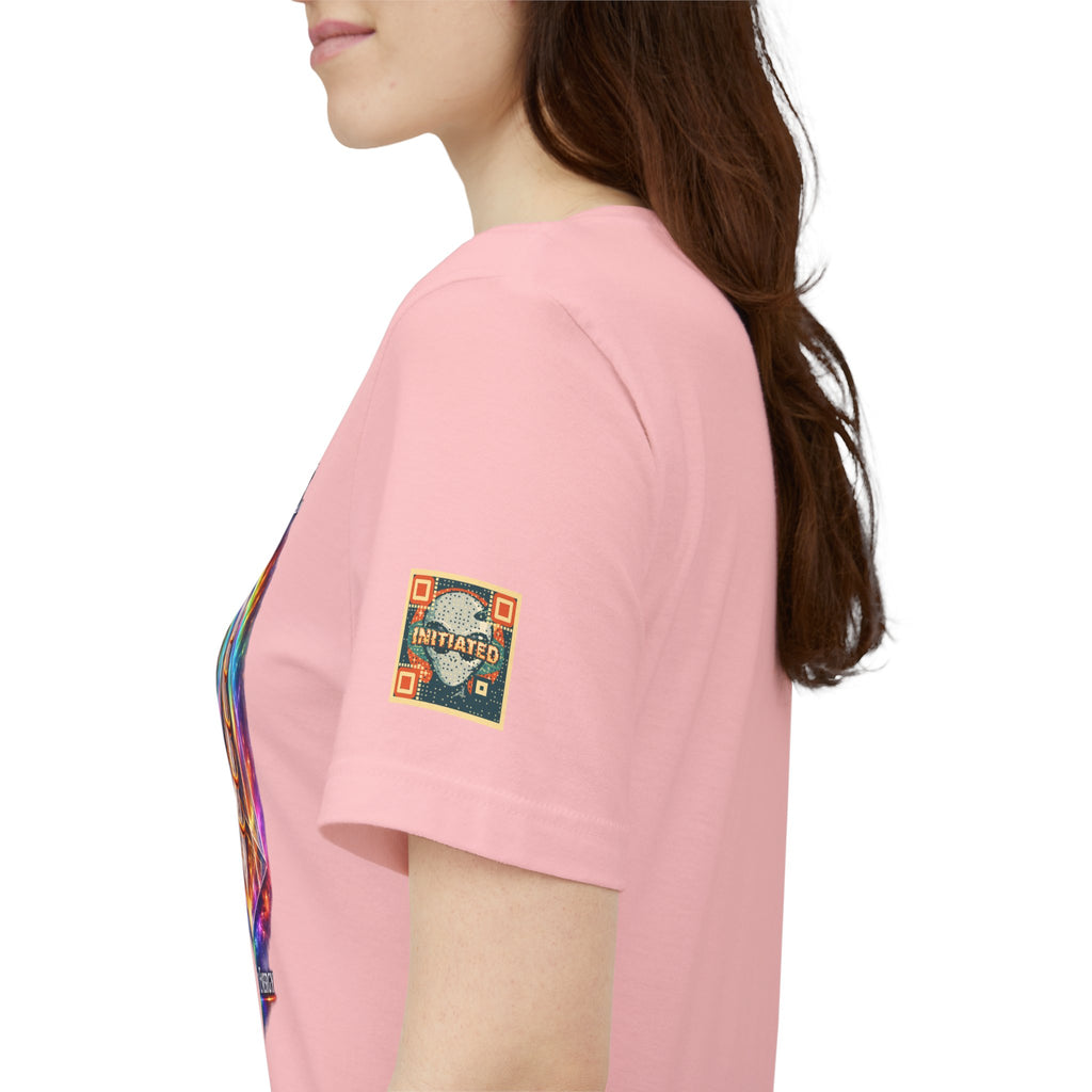 Women's B.P.E. Big Pyramid Energy Prism Tee — Women's Prism Pyramid Graphic T-Shirt