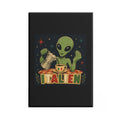 "ITALIEN" Espresso Alien Rectangular Button Magnet