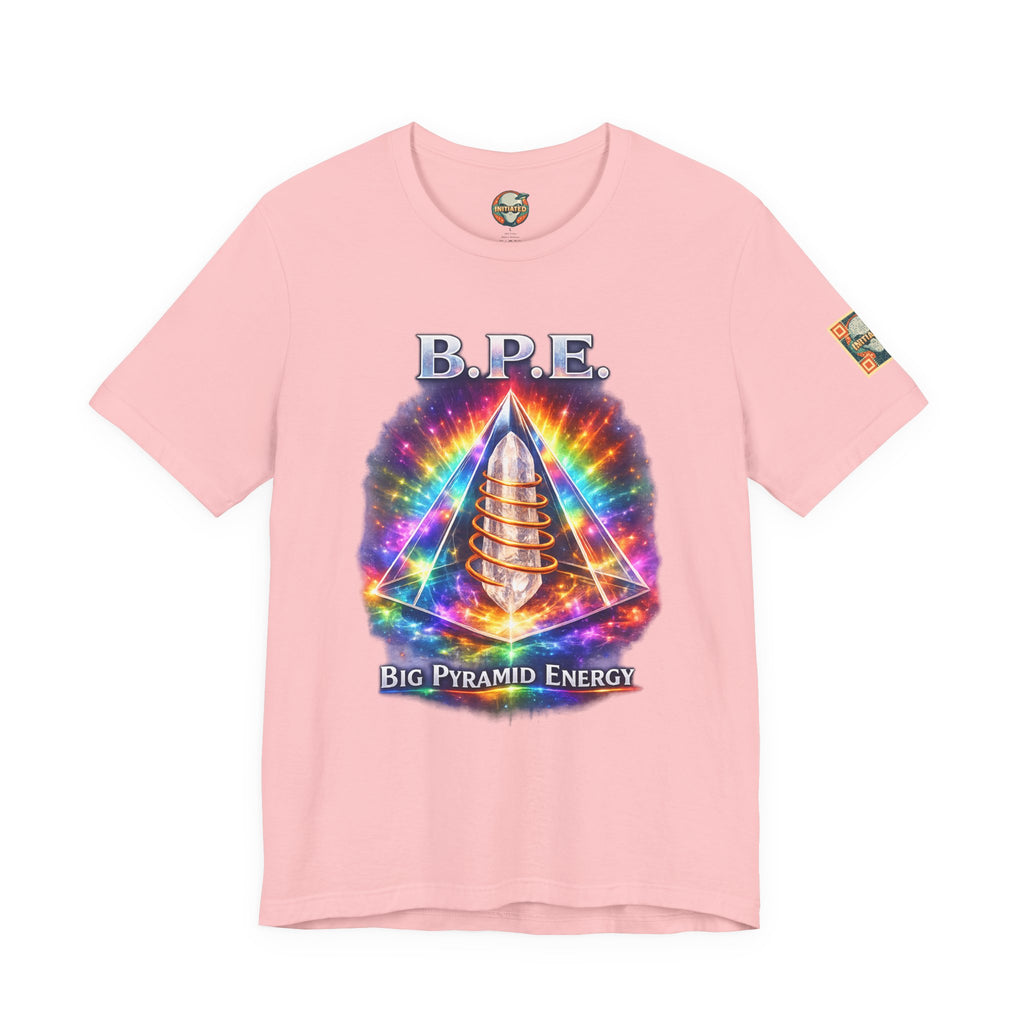 Women's B.P.E. Big Pyramid Energy Prism Tee — Women's Prism Pyramid Graphic T-Shirt