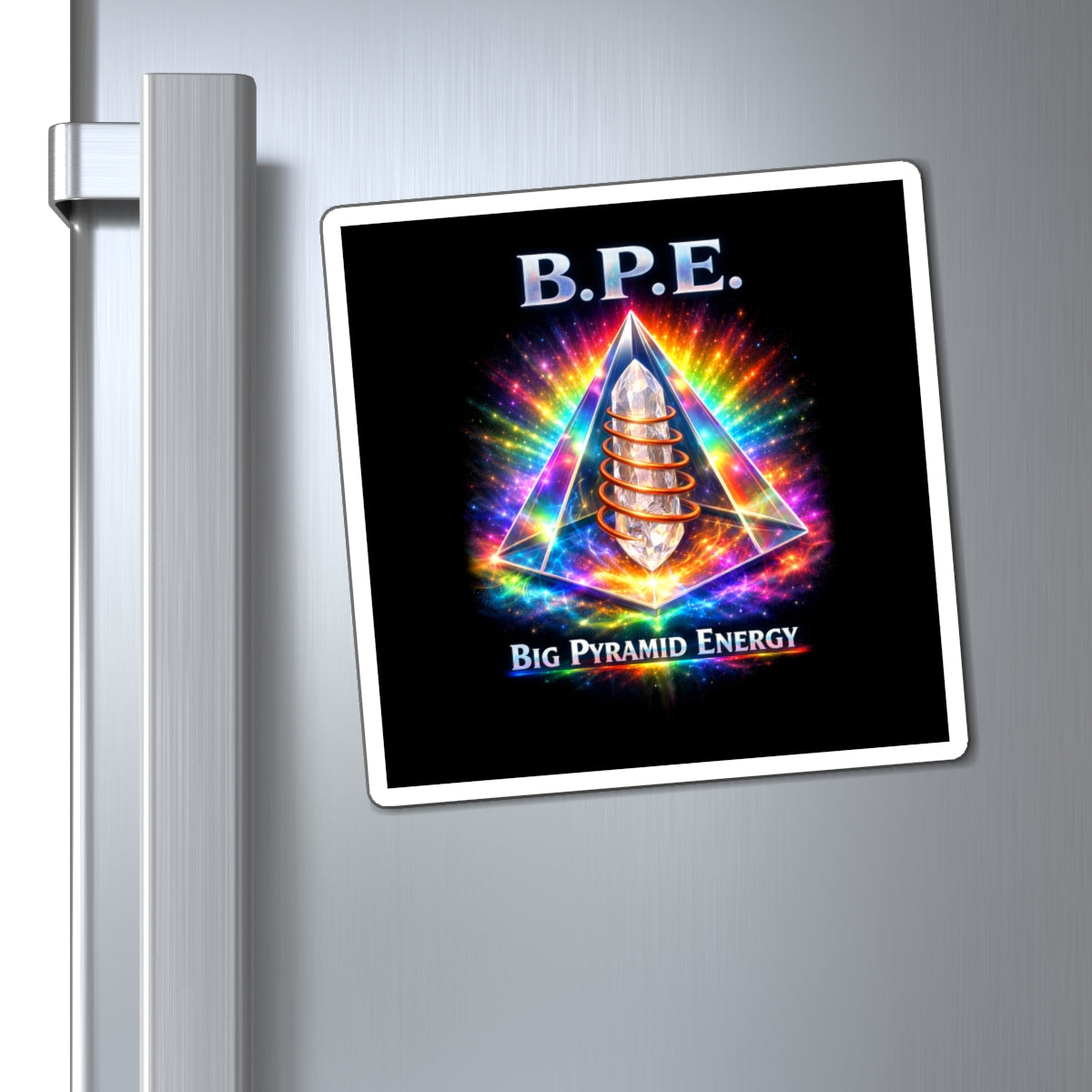 B.P.E. (Big Pyramid Energy) — Graphic Die-Cut Sticker