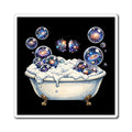 Cosmic Bubble Bath Multiverse Magnet