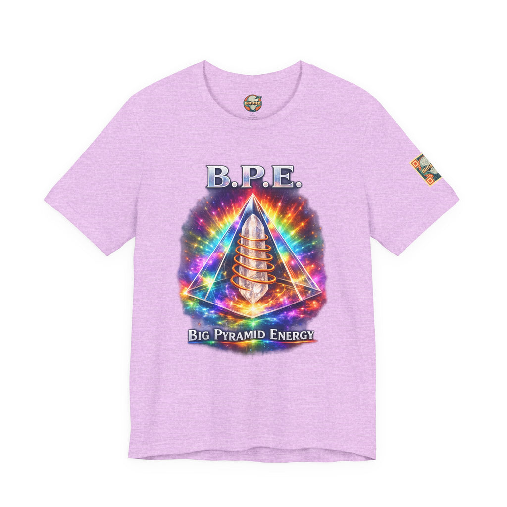 Women's B.P.E. Big Pyramid Energy Prism Tee — Women's Prism Pyramid Graphic T-Shirt