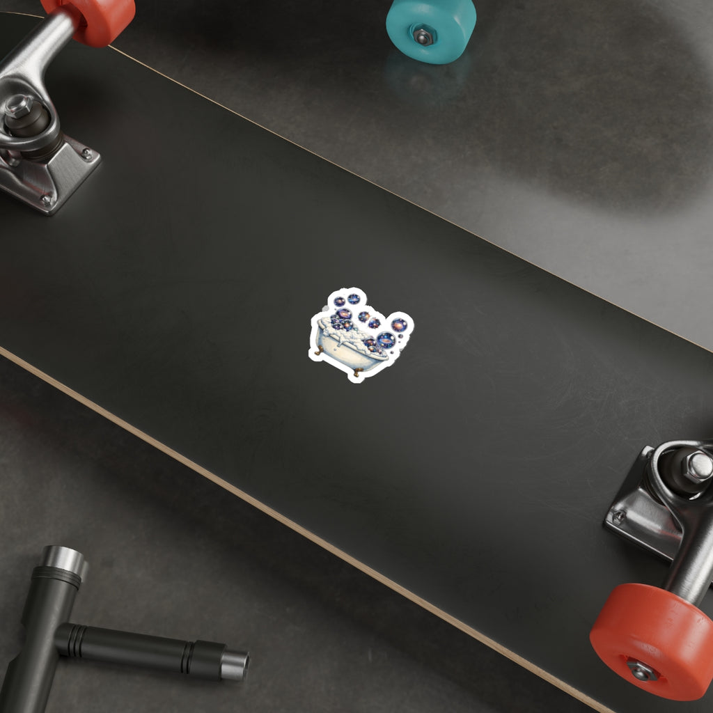 Bubble Multiverse Graphic Die-Cut Sticker