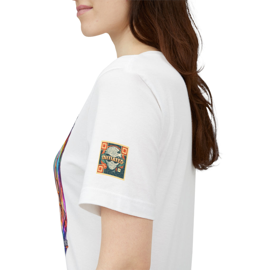Women's B.P.E. Big Pyramid Energy Prism Tee — Women's Prism Pyramid Graphic T-Shirt