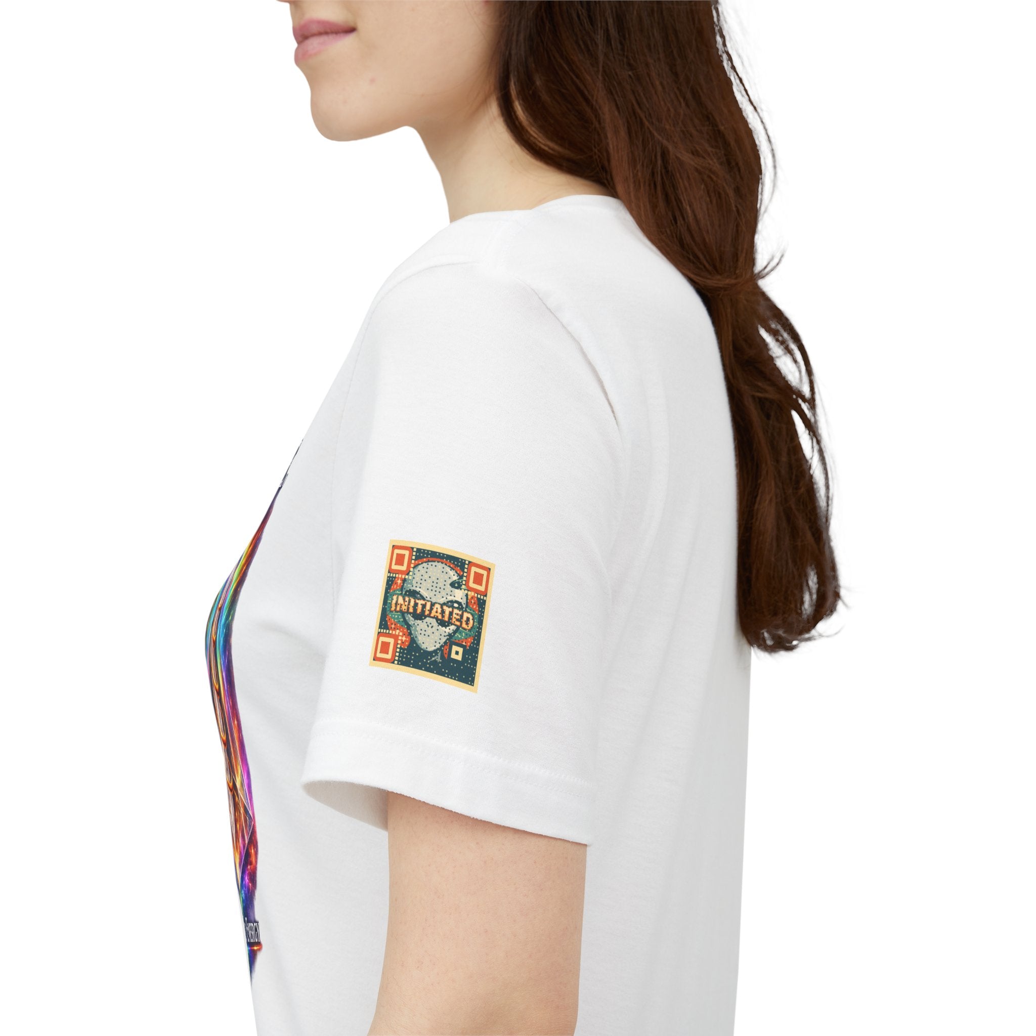 Women's B.P.E. Big Pyramid Energy Prism Tee — Women's Prism Pyramid Graphic T-Shirt
