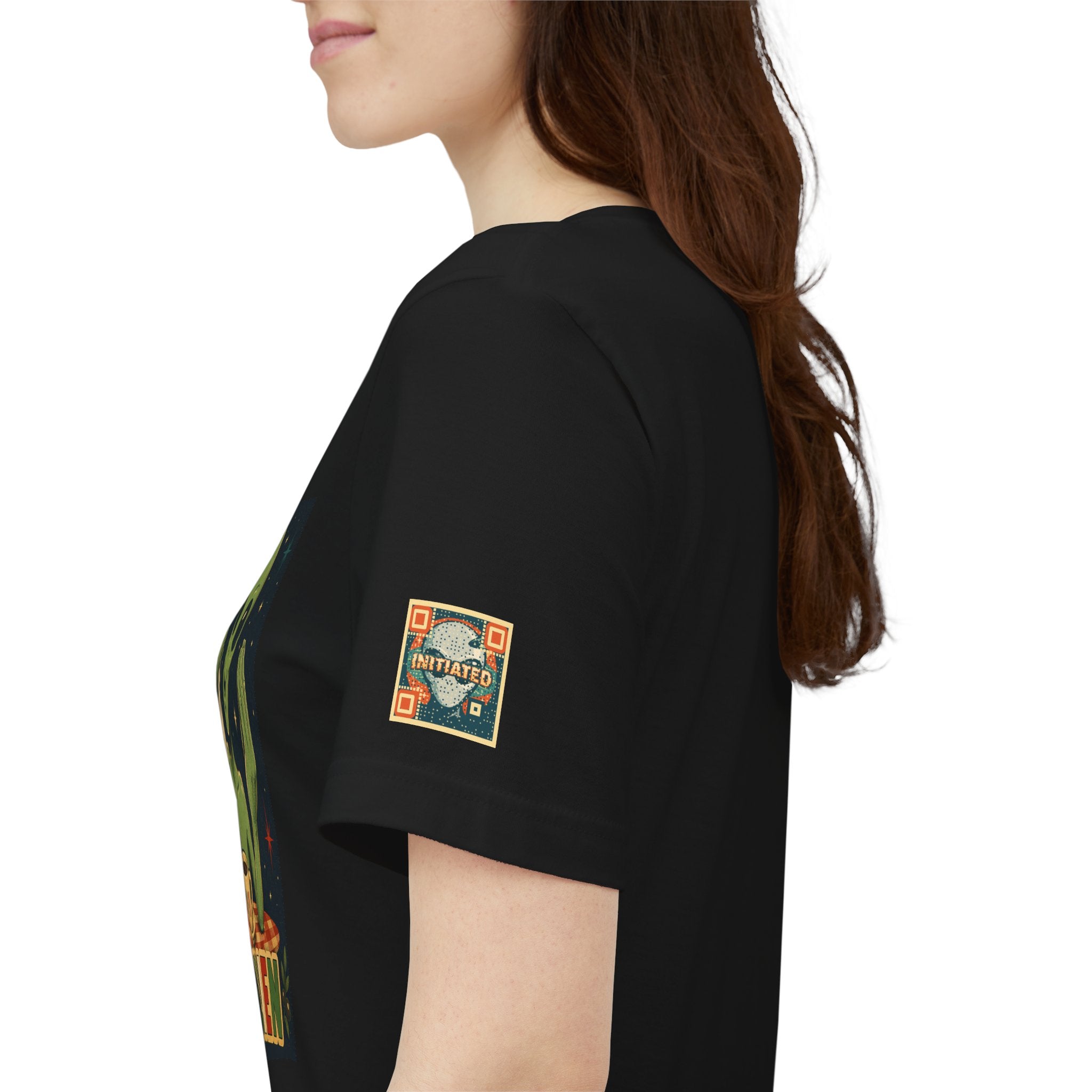 "ITALIEN" Espresso Alien Graphic Tee