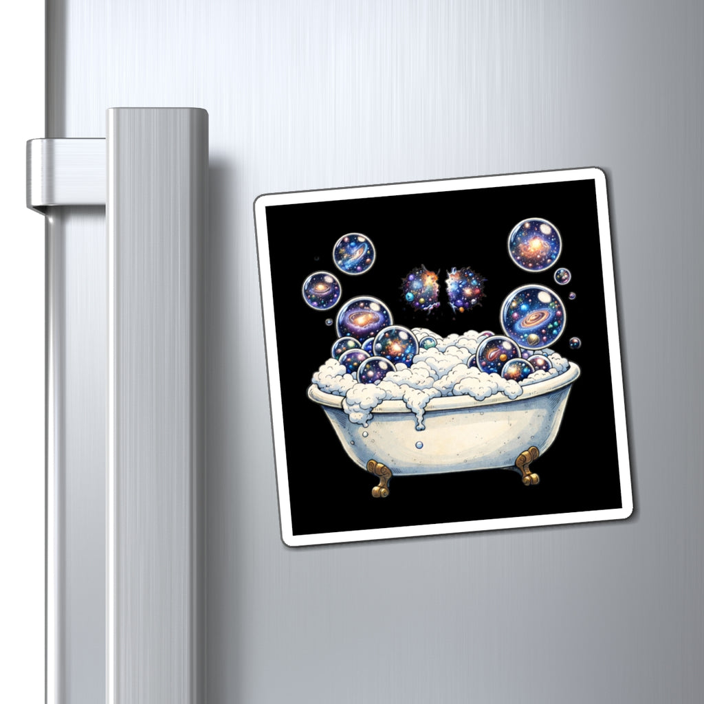 Cosmic Bubble Bath Multiverse Magnet
