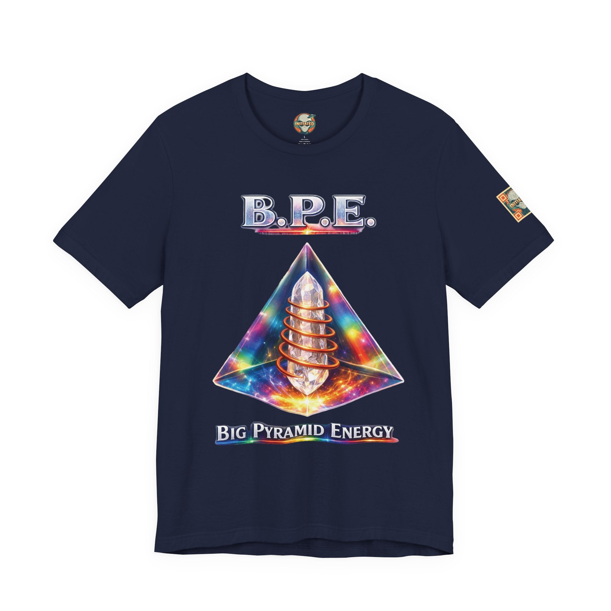 Unisex Big Pyramid Energy Tee — B.P.E. The Secret of the Pyramids Graphic Tee