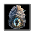 Mt. Shasta Bigfoot Portal Graphic Magnet