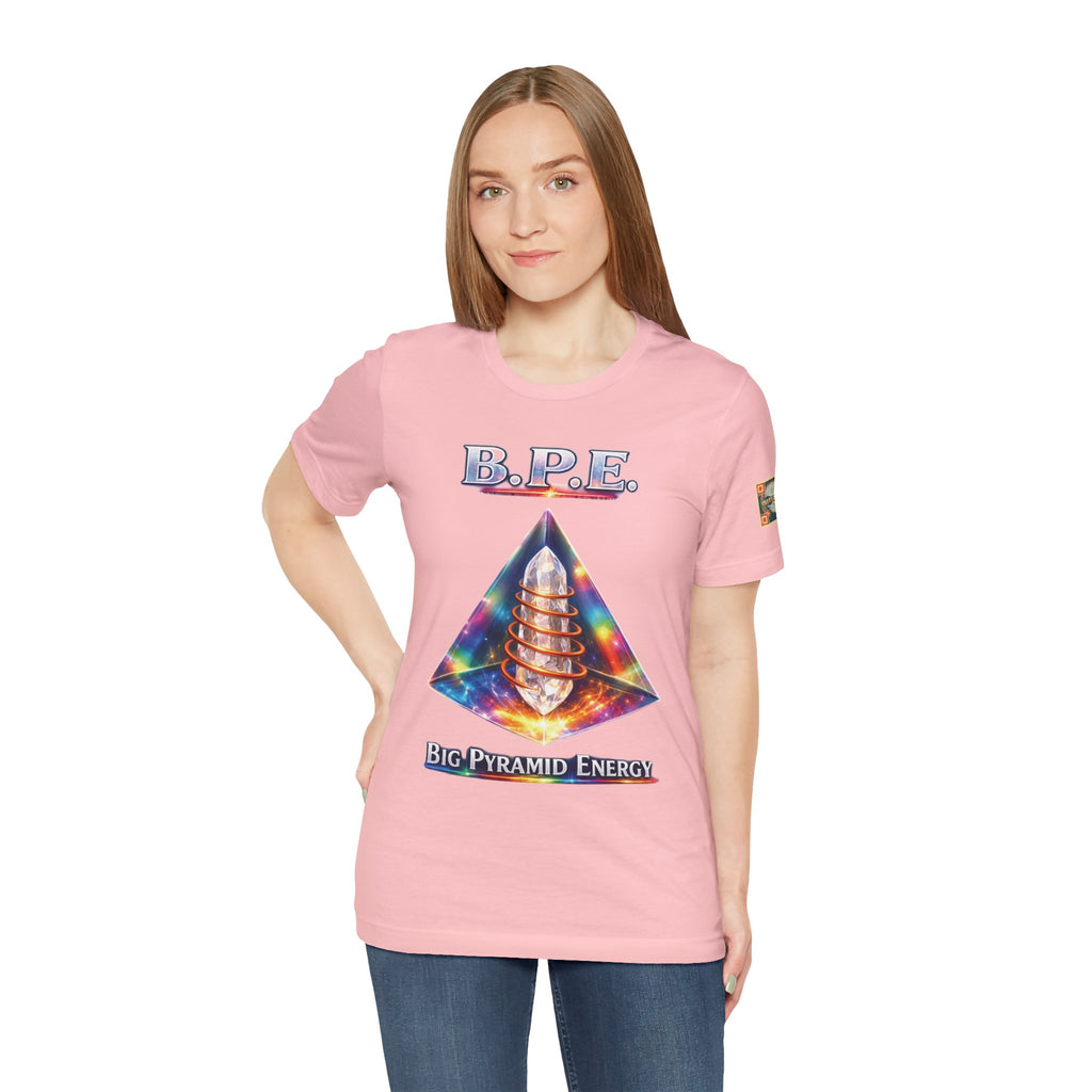 Unisex Big Pyramid Energy Tee — B.P.E. The Secret of the Pyramids Graphic Tee