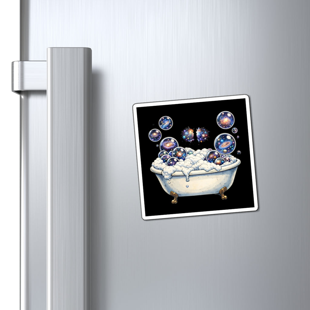 Cosmic Bubble Bath Multiverse Magnet