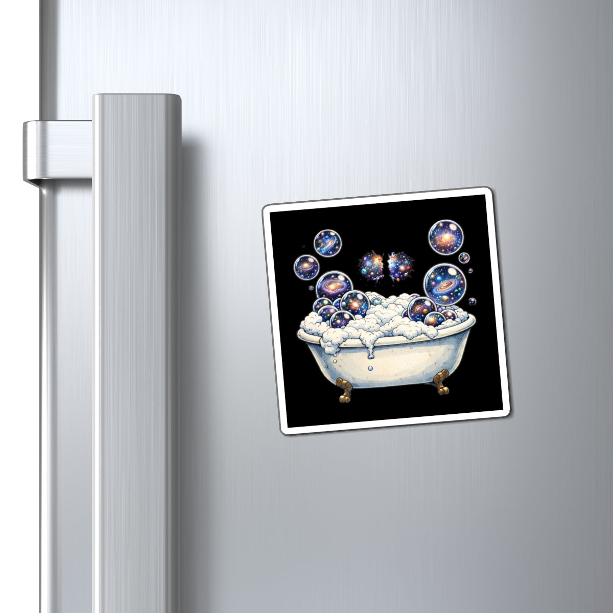 Cosmic Bubble Bath Multiverse Magnet