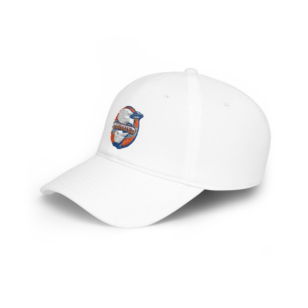 Low Profile Baseball Cap —  “GET INITIATED” Embroidered Hat