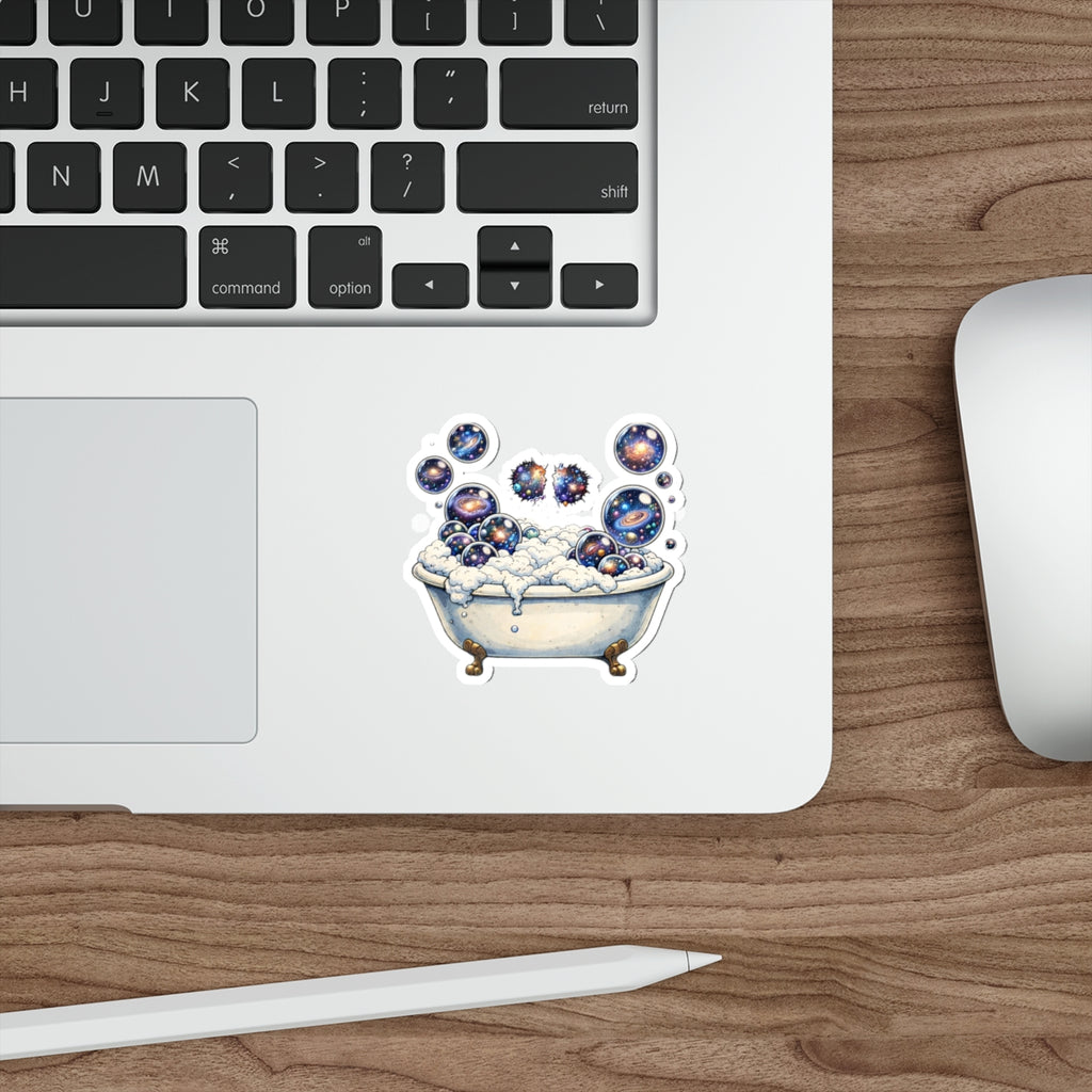 Bubble Multiverse Graphic Die-Cut Sticker