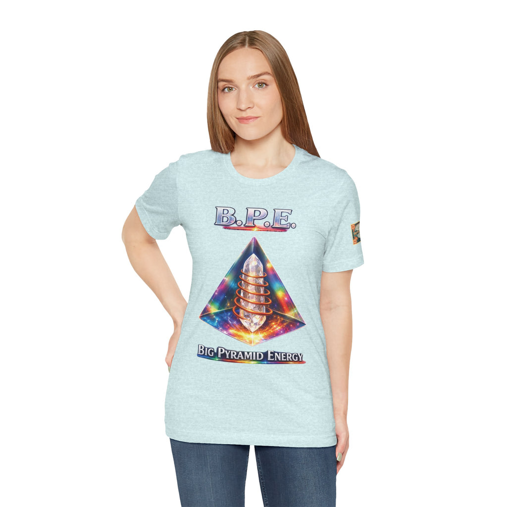 Unisex Big Pyramid Energy Tee — B.P.E. The Secret of the Pyramids Graphic Tee