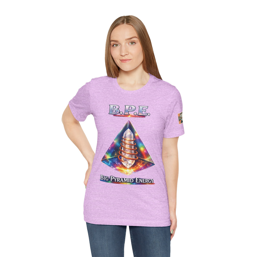 Unisex Big Pyramid Energy Tee — B.P.E. The Secret of the Pyramids Graphic Tee