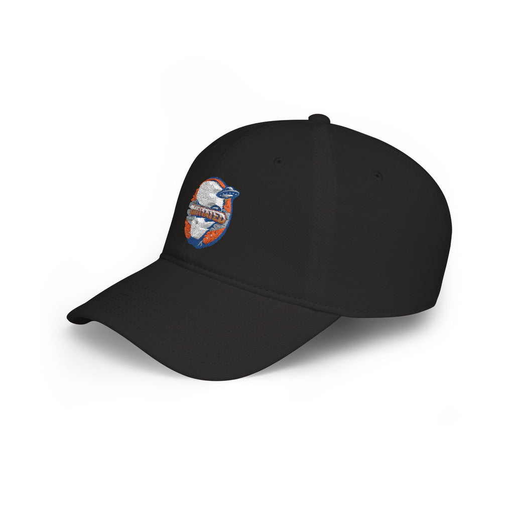 Low Profile Baseball Cap —  “GET INITIATED” Embroidered Hat