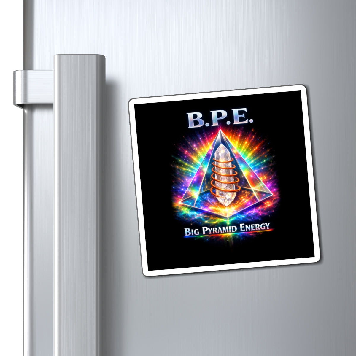 B.P.E. (Big Pyramid Energy) — Graphic Die-Cut Sticker