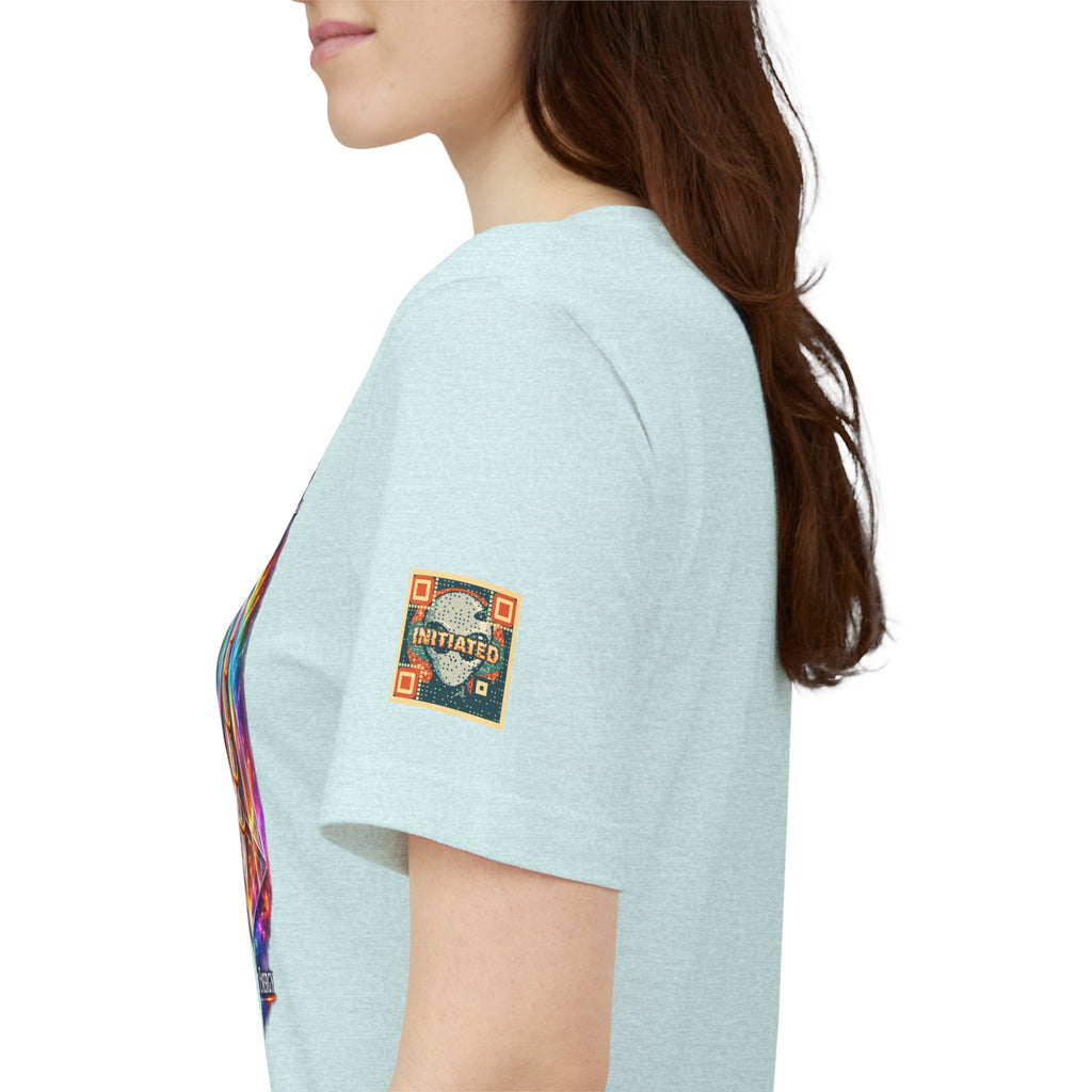 Women's B.P.E. Big Pyramid Energy Prism Tee — Women's Prism Pyramid Graphic T-Shirt