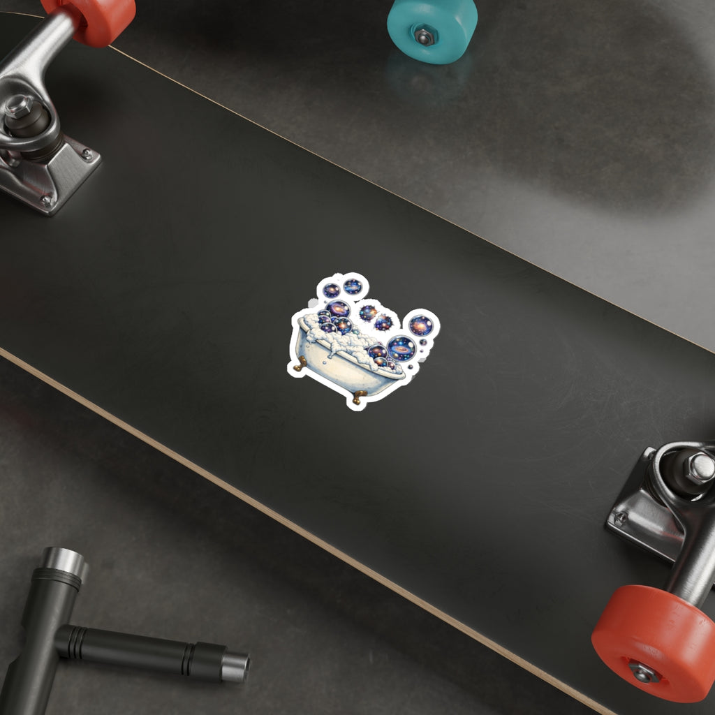 Bubble Multiverse Graphic Die-Cut Sticker