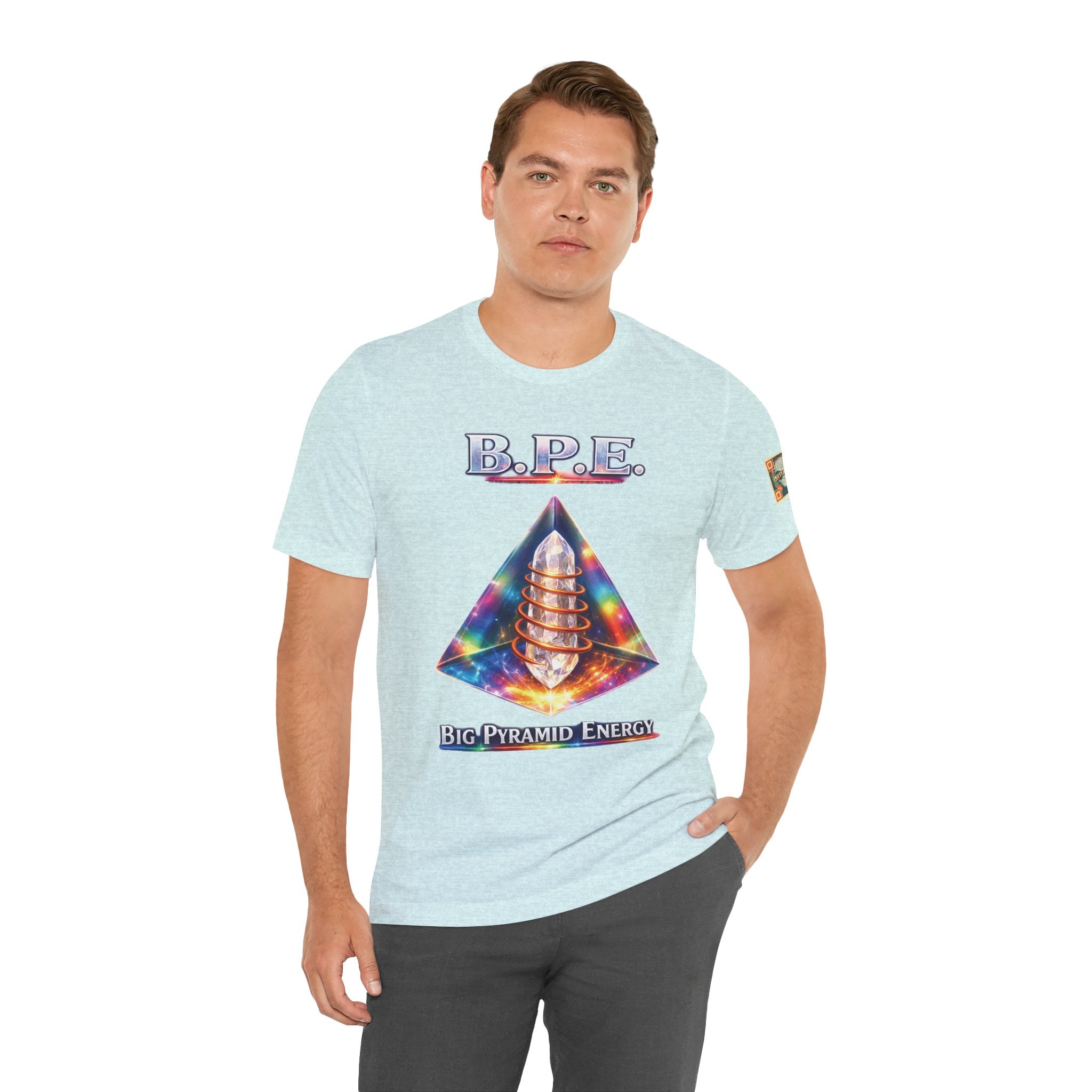 Unisex Big Pyramid Energy Tee — B.P.E. The Secret of the Pyramids Graphic Tee