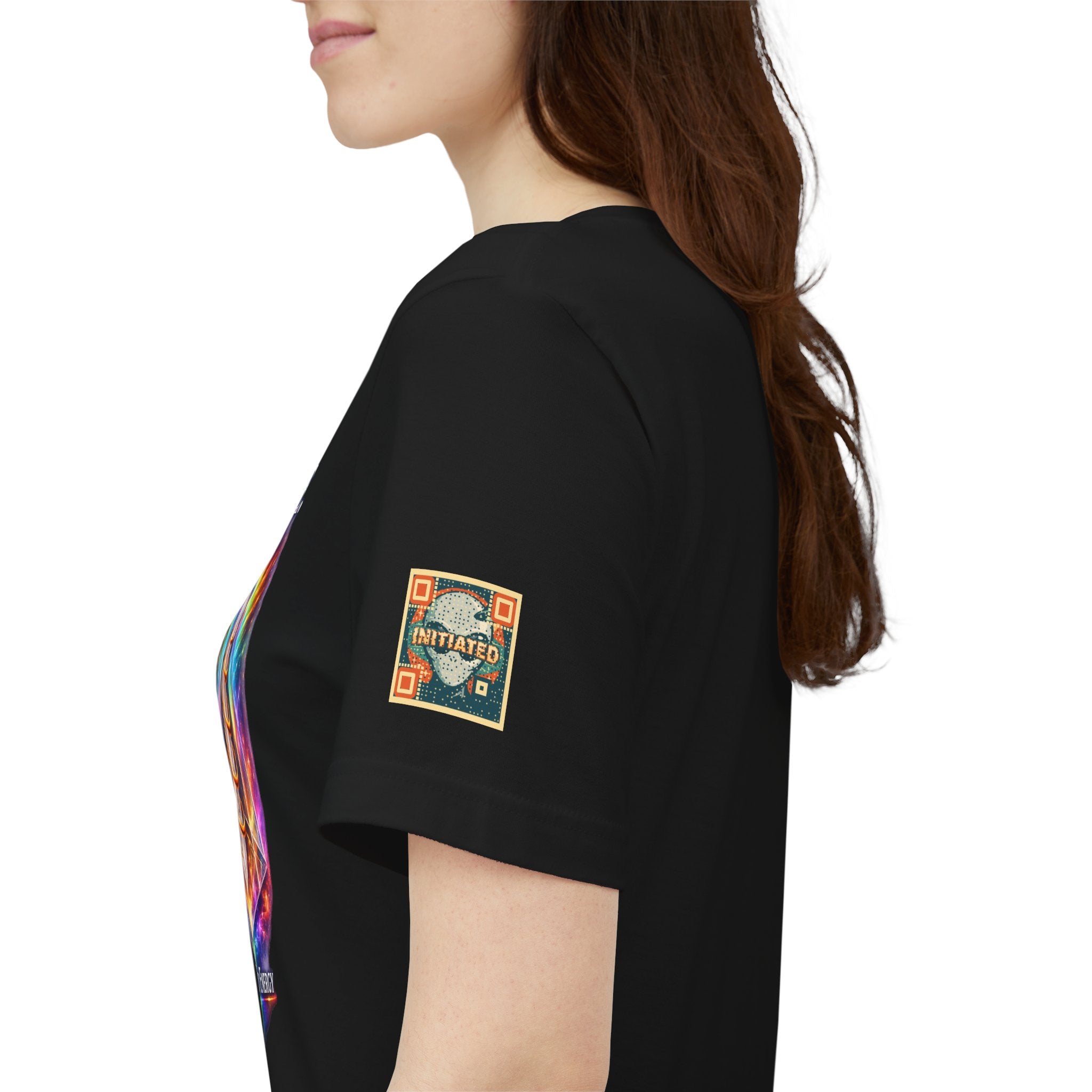 Women's B.P.E. Big Pyramid Energy Prism Tee — Women's Prism Pyramid Graphic T-Shirt