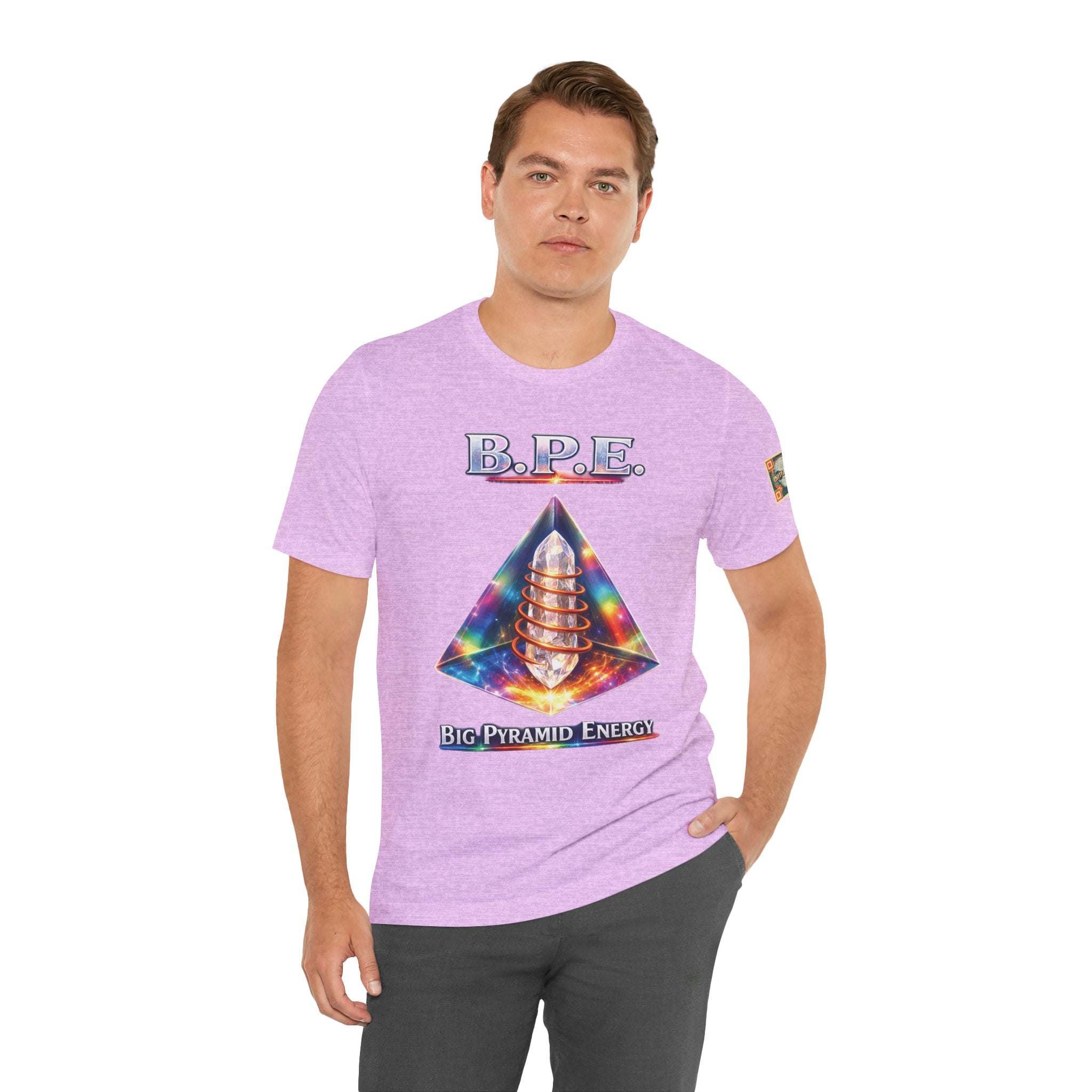 Unisex Big Pyramid Energy Tee — B.P.E. The Secret of the Pyramids Graphic Tee