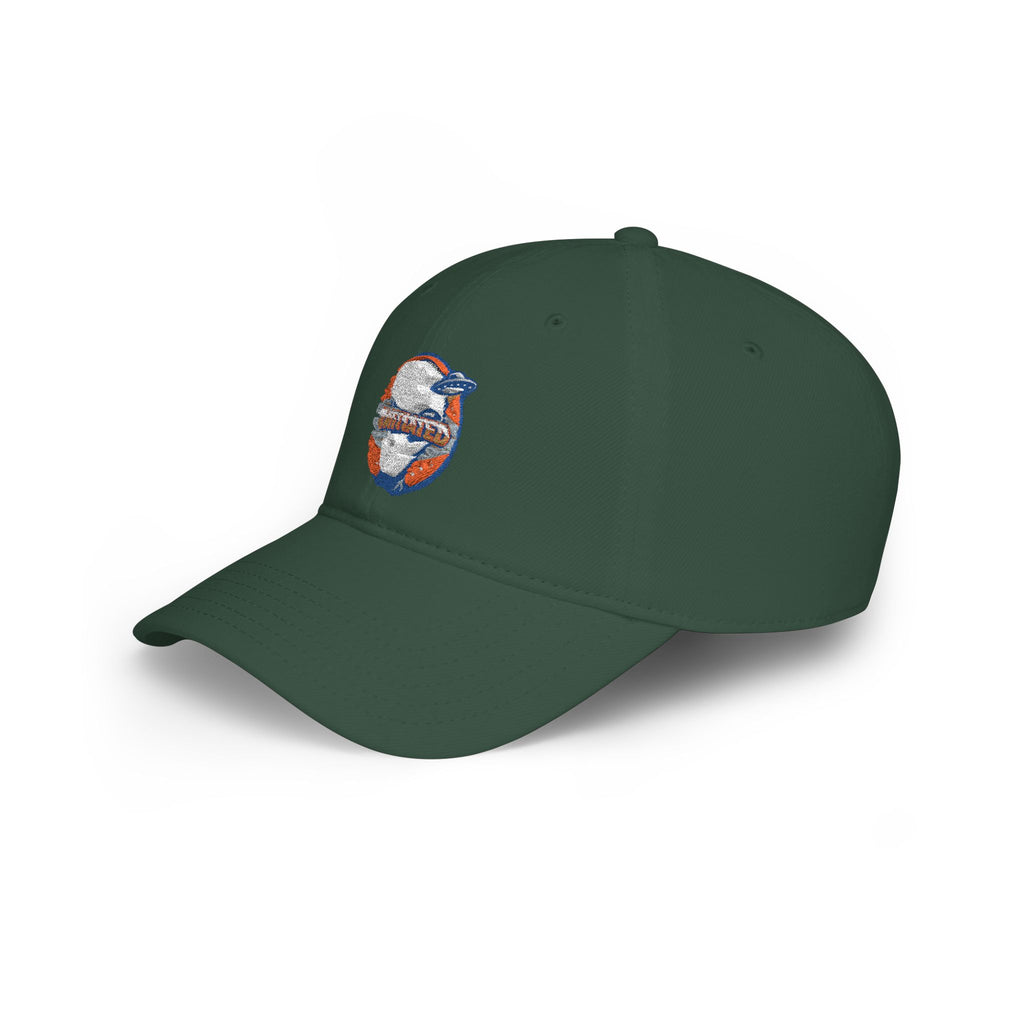 Low Profile Baseball Cap —  “GET INITIATED” Embroidered Hat