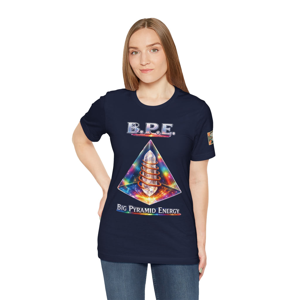 Unisex Big Pyramid Energy Tee — B.P.E. The Secret of the Pyramids Graphic Tee